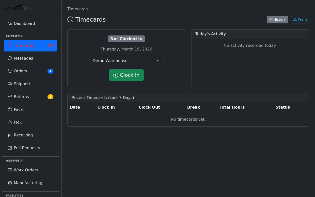 Timecards & Efficiency